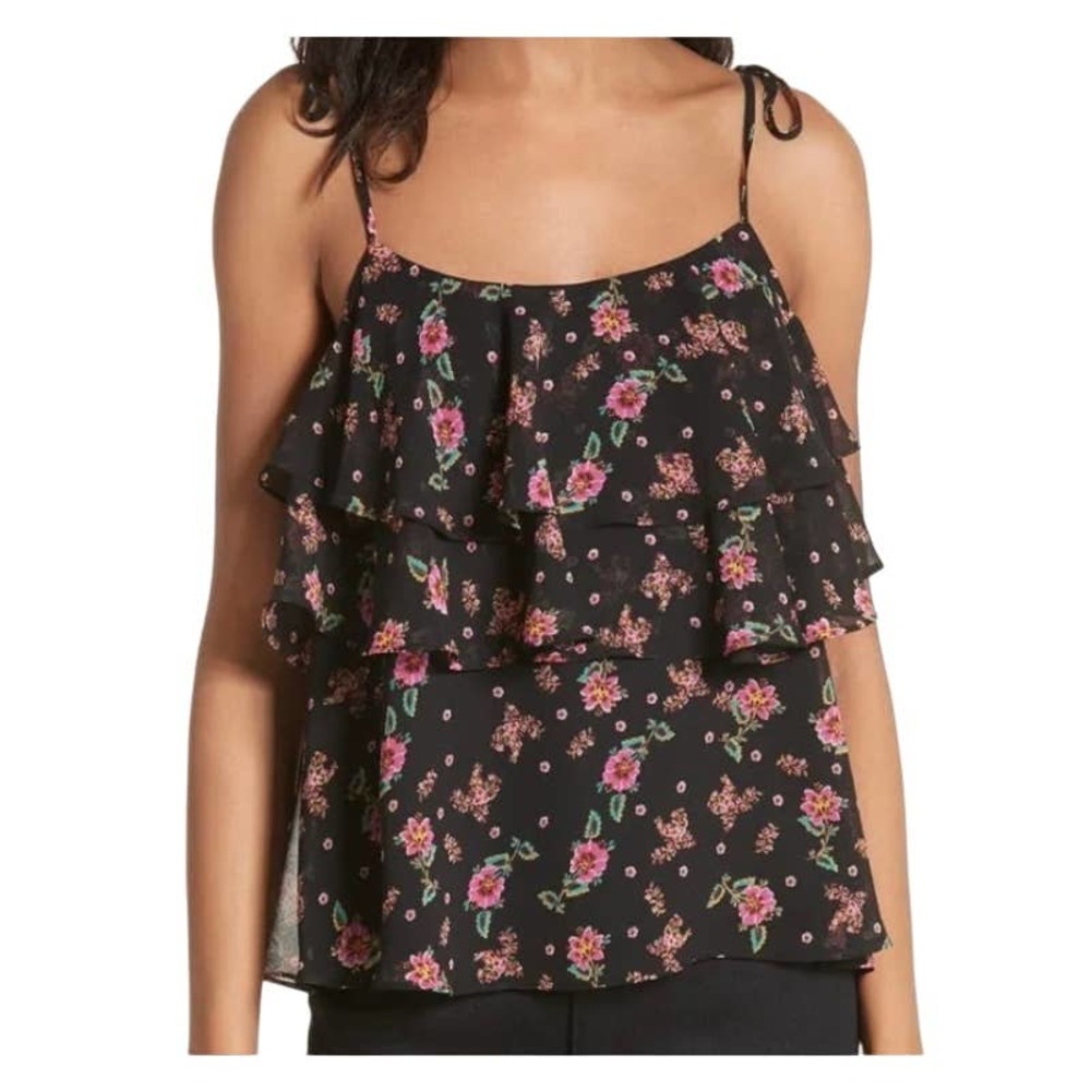 Rebecca Minkoff Black Multi Atlas‎ Top